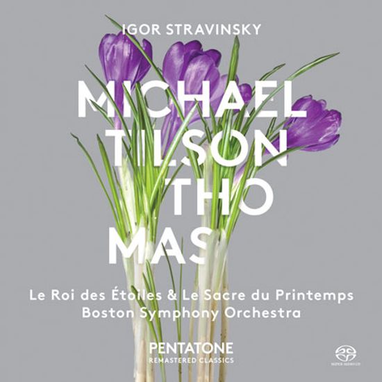 LE ROI DES ETOILES & LE SACRE DU PRINTEMPS/ MICHAEL TILSON THOMAS [SACD HYBRID] [스트라빈스키: 별들의 왕 & 봄의 제전]