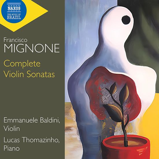 COMPLETE VIOLIN SONATAS/ EMMANUELE BALDINI, LUCAS THOMAZINHO [미뇨네: 바이올린 소나타 전곡 - 에마누엘레 발디니, 루카스 토마지뉴]