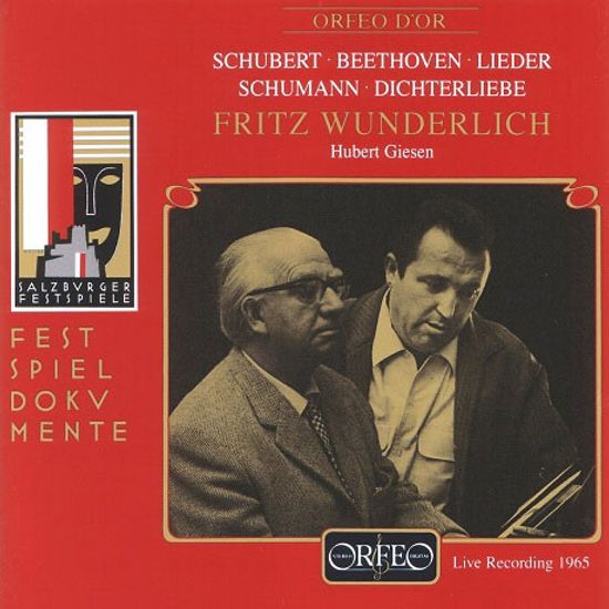 LIEDER/ FRITZ WUNDERLICH [프리츠 분덜리히: 베토벤, 슈만, 슈베르트 - 잘츠부르크 실황]