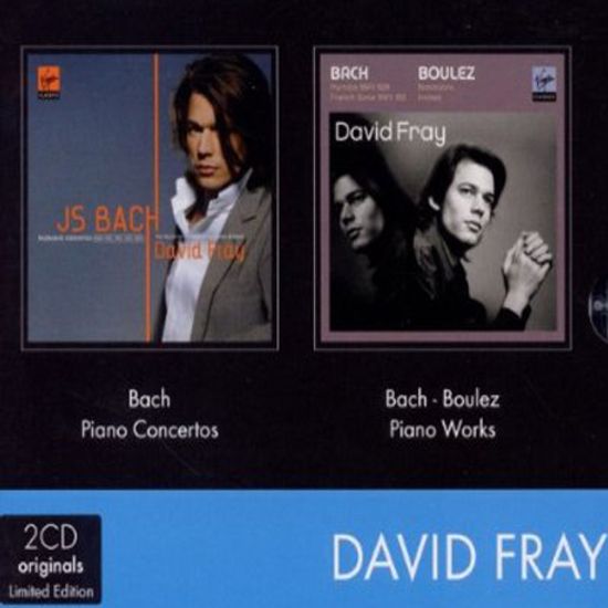 BACH: PIANO CONCERTOS+BACH&BOULEZ: PIANO WORKS [ORIGINALS LIMITED EDITION] [바흐 & 불레즈: 작품집 - 다비드 프라이] [한정반]