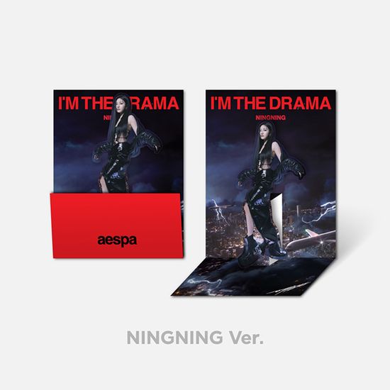 [BLACK] DRAMA - POP-UP CARD [NINGNING
]