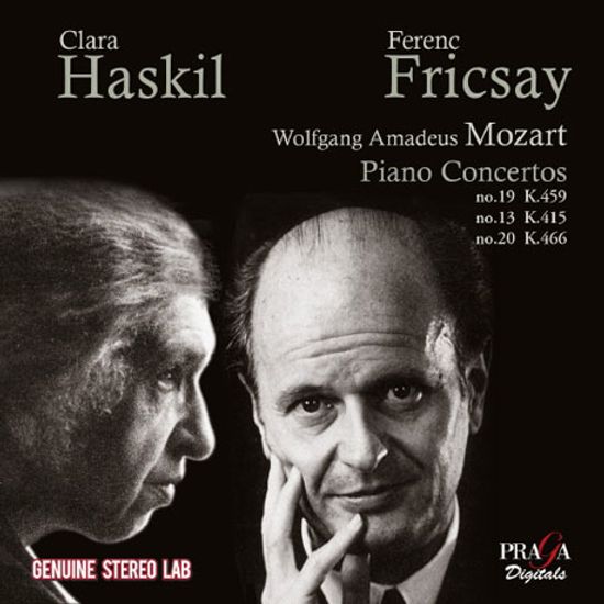 PIANO CONCERTOS NOS.19, 13, 20/ CLARA HASKIL, FERENC FRICSAY [모차르트: 피아노 협주곡 - 하스킬 & 프리차이]