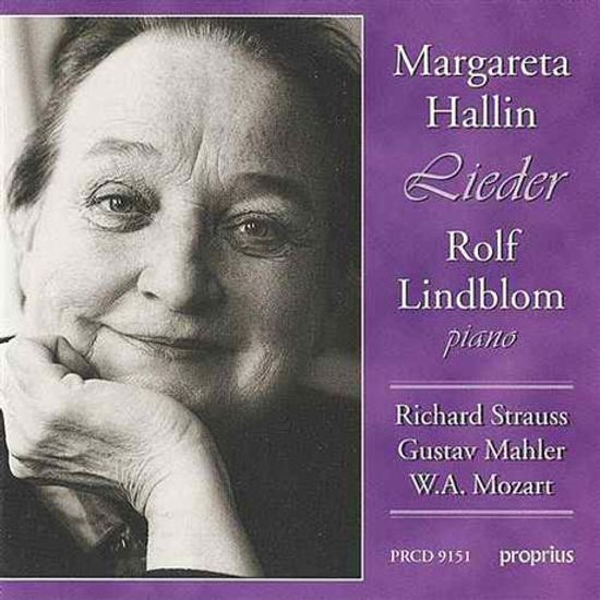 LIEDER/ MARGARETA HALIN