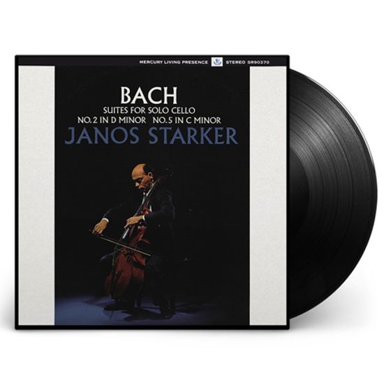 SUITES FOR SOLO CELLO/ JANOS STARKER [바흐: 무반주 첼로 모음곡 2, 5번 - 야노스 슈타커] [180G LP]