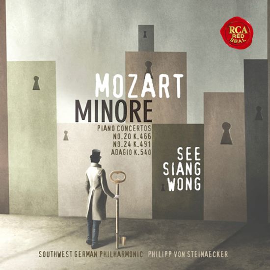 MINORE: PIANO CONCERTOS NO.20 & 24, ADAGIO K.540/ SEE SIANG WONG, PHILIPP VON STEINAECKER [모차르트: 피아노 협주곡 20 & 24번, 아다지오 - 시 시앙 웡]