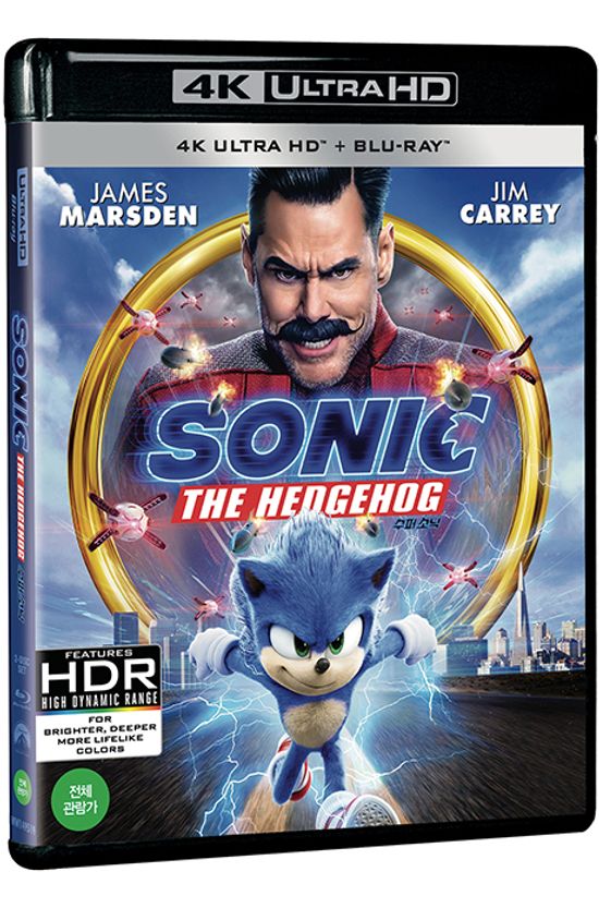수퍼 소닉 4K UHD+BD [SONIC THE HEDGEHOG]