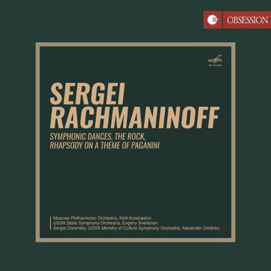 SYMPHONIC DANCES & RHAPSODY ON A THEME OF PAGANINI/ EVGENY SVETLANOV [라흐마니노프: 교향적 무곡 & 파가니니 주제에 의한 랩소디 - 예브게니 스베틀라노프]