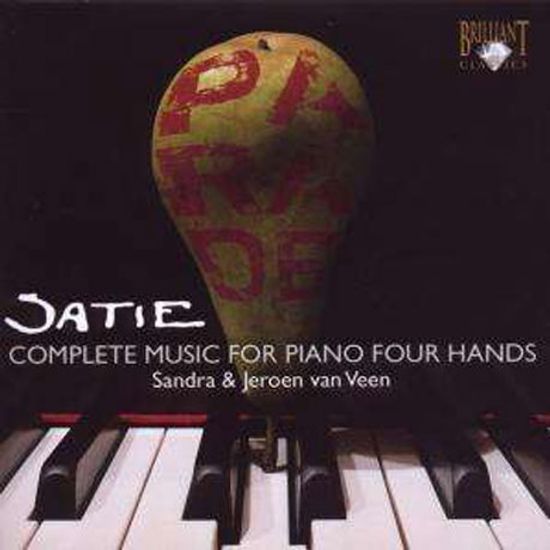 COMPLETE MUSIC FOR PIANO FOUR HANDS/ JEROEN VAN VEEN, SANDRA VAN VEENCOMPLETE PIANO MUSIC/ JEROEN VAN VEEN [사티: 네 손을 위한 피아노 작품 - 예룬 판 펜]