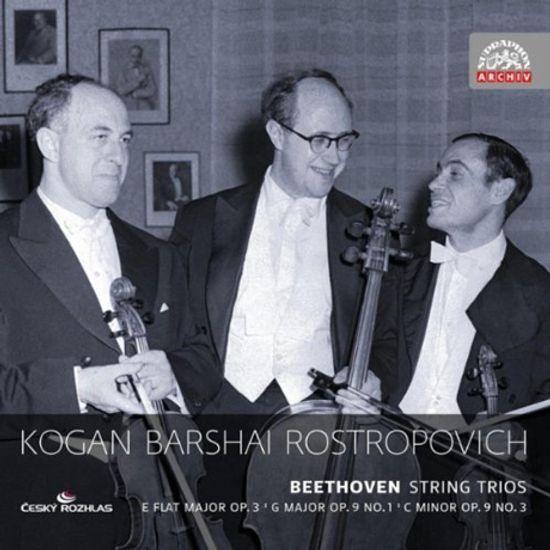 STRING TRIOS/ LEONID KOGAN, RUDOLF BARSHAI, MSTISLAV ROSTROPOVICH