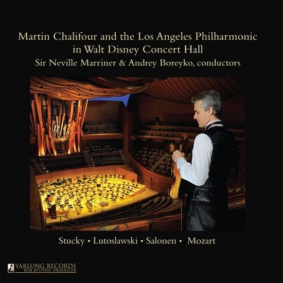 LOS ANGELES PHILHARMONIC IN WALT DISNEY CONCERT HALL/ MARTIN CHALIFOUR, ANDREY BOREYKO [스터키, 루토스와프스키, 살로넨, 모차르트: 바이올린 협주곡 외 - 마틴 찰리퍼]