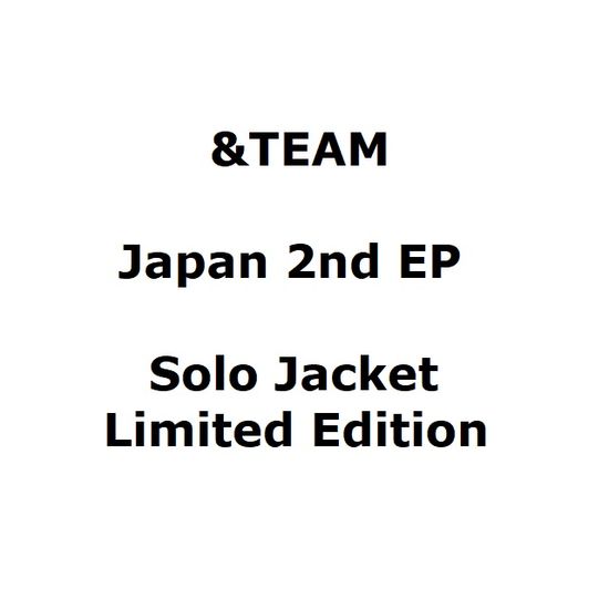 JAPAN 2ND EP: SOLO JACKET LIMITED EDITION - MAKI -