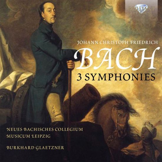 3 SYMPHONIES/ BURKHARD GLAETZNER [J.C.F. 바흐: 3개의 교향곡]