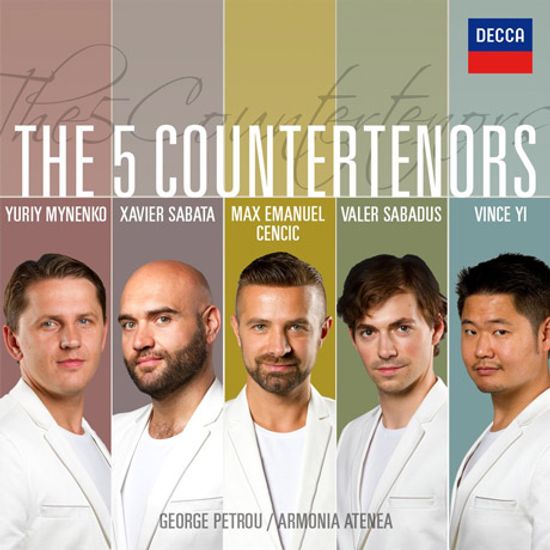 THE 5 COUNTERTENORS/ GEORGE PETROU [5명의 카운터테너]