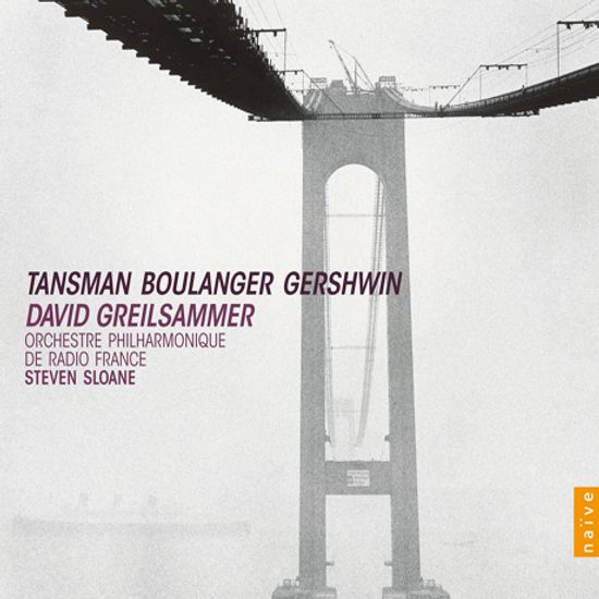 PIANO CONCERTOS/ DAVID GREILSAMMER, STEVEN SLOANE [탄스만, 불랑제, 거쉬인: 피아노 협주곡 - 데이빗 그렐자메르]
