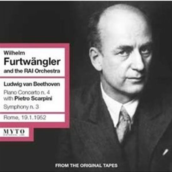 PIANO CONCERTO NO.4 & SYMPHONY NO.3/ PIETRO SCARPINI, WILHELM FURTWANGLER [ROME 19.1.1952]