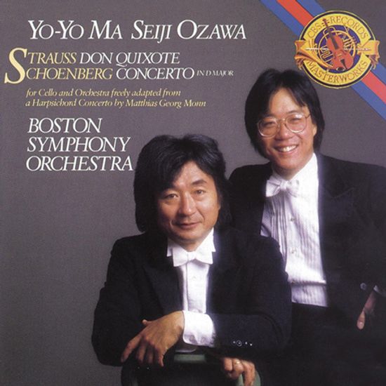 DON QUIXOTE & CONCERTO/ YO-YO MA, SEIJI OZAWA [슈트라우스: 돈키호테 & 쇤베르크: 첼로 협주곡 - 요요 마, 세이지 오자와]