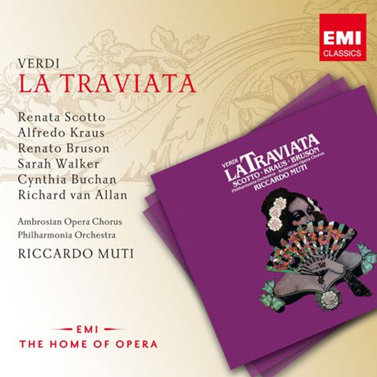 LA TRAVIATA/ RICCARDO MUTI [베르디: 라트라비아타] [THE HOME OF OPERA]