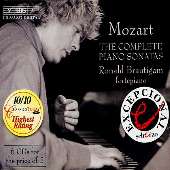 THE COMPLETE PIANO SONATAS/ RONALD BRAUTIGAM [모차르트 - 피아노 소나타 전곡집 - 로날드 브라우티함]