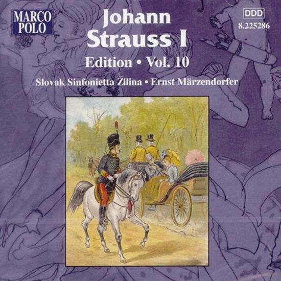 EDITION VOL.10/ ERNST MARZENDORFER [요한 슈트라우스: 에디션 10집]