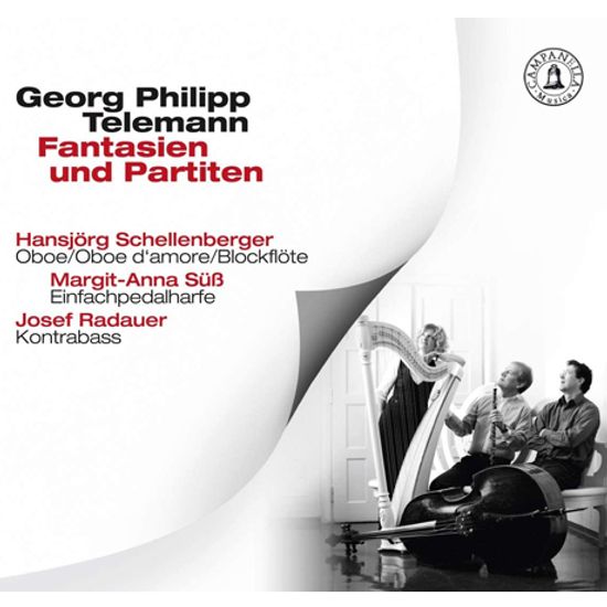 FANTASIEN UND PARTITEN/ HANSFORG SCHELLENBERGER, MARGIT-ANNA SUSS, JOEF RADAUER [텔레만: 12개의 판타지와 6개의 파르티타]