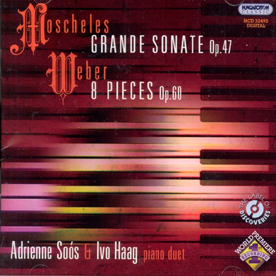 WORKS FOR PIANO DUET/ ADRIENNE SOOS & IVO HAAG