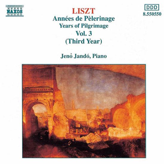 ANNEES DE PELERINAGE VOL.3/ JENO JANDO [리스트: 순례의 해 3집 - 예노 얀도]
