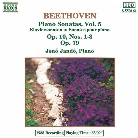 PIANO SONATAS VOL.5/ JENO JANDO [베토벤: 피아노 소나타 5집 - 예노 얀도]