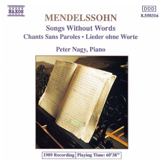 SONGS WITHOUT WORDS/ PETER NAGY [멘델스존: 무언가 - 페터 나기]