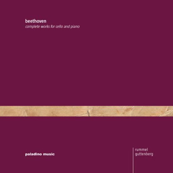COMPLETE WORKS FOR CELLO AND PIANO/ MARTIN RUMMEL, GERDA GUTTENBERG [베토벤: 첼로와 피아노를 위한 작품 전곡]
