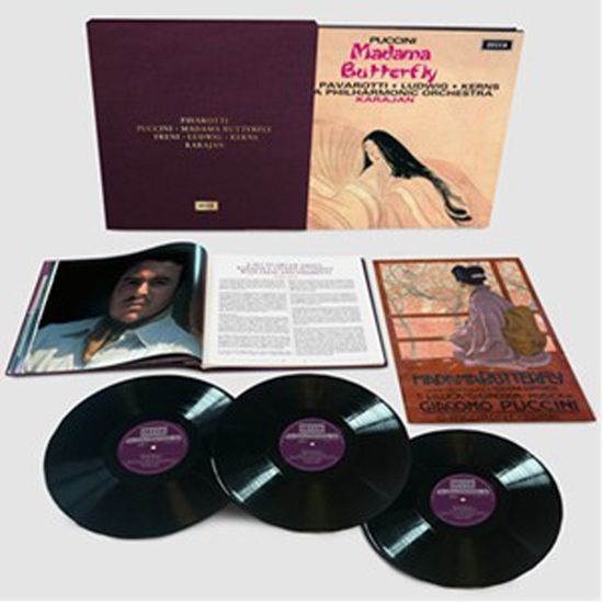 MADAME BUTTERFLY/ PAVAROTTI & KARAJAN [푸치니: 나비부인 - 파바로티 & 카라얀] [LP]