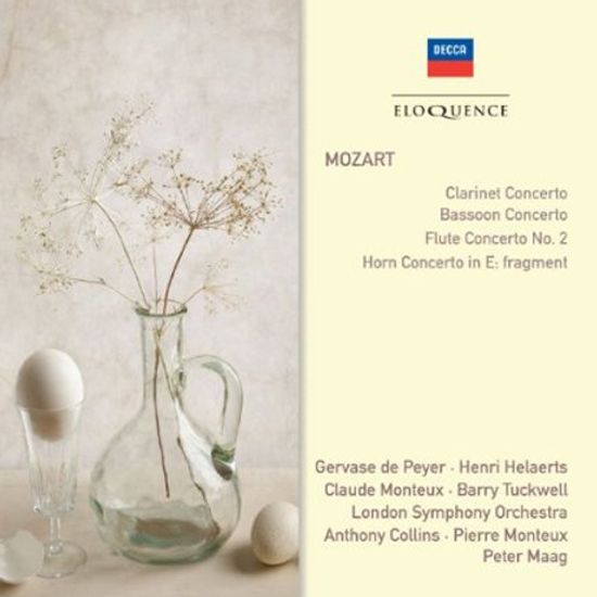 CLARINET CONCERTO/ GERVASE DE PEYER, ANTHONY COLLINS