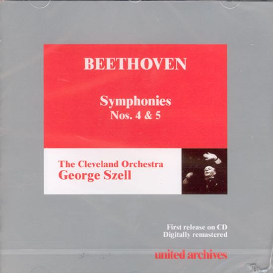 SYMPHONY NOS. 4 & 5/ GEORGE SZELL [베토벤 교향곡 4,5번/ 조지 셀]