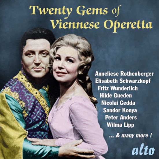 TWENTY GEMS OF VIENNESE OPERETTA/ ELISABETH SCHWARZKOPF, FRITZ WUNDERLICH [비엔나 오페레타 모음집]