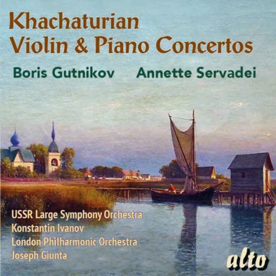 VIOLIN & PIANO CONCERTOS/ BORIS GUTNIKOV, ANNETTE SERVADEI, KONSTANTIN IVANOV