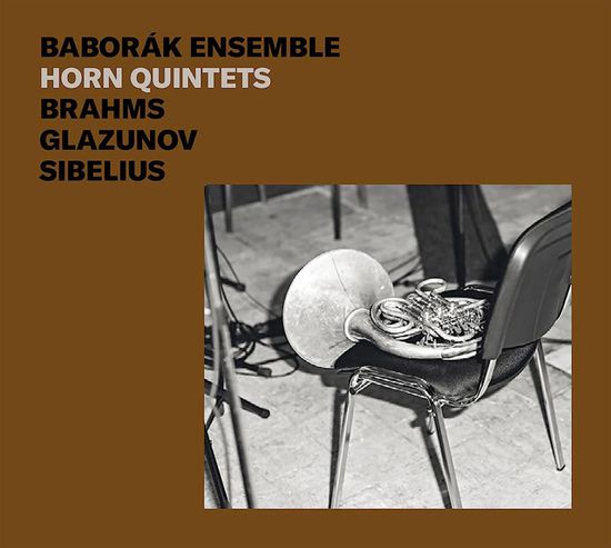 HORN QUINTETS/ BABORAK ENSEMBLE [브람스, 글라주노프, 시벨리우스: 현악 5중주, 세레나데 2번, 5중주 G단조 - 바보라크 앙상블]