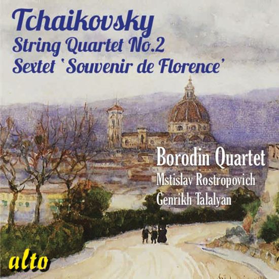 STRING QUARTET NO.2 & SEXTET SOUVENIR DE FLORENCE/ BORODIN QUARTET, MSTISLAV ROSTROPOVICH [차이코프스키: 플로렌스의 추억 & 현악사중주 2번]