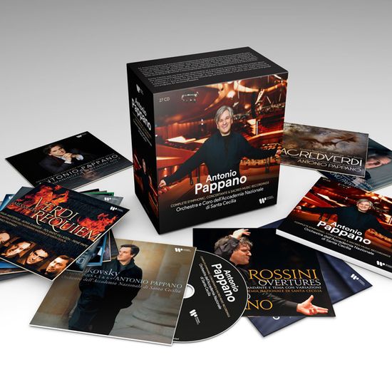ORCHESTRA DELL`ACCADEMIA NAZIONALE DI SANTA CECILIA [안토니오 파파노: 관현악, 종교음악 전집]