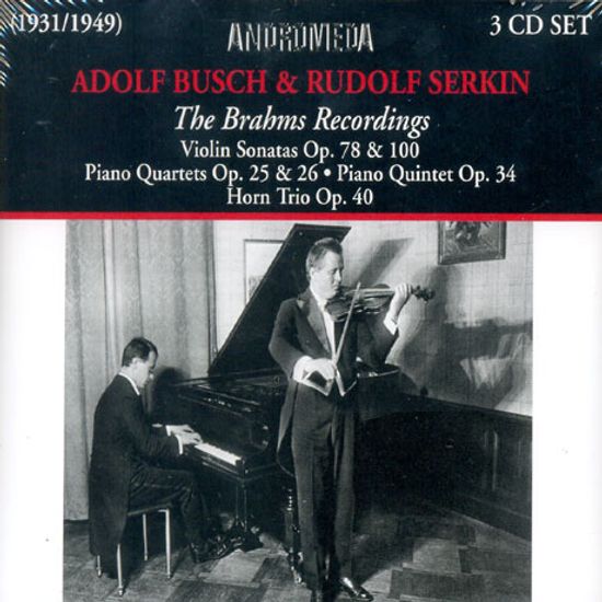 THE BRAHMS RECORDINGS