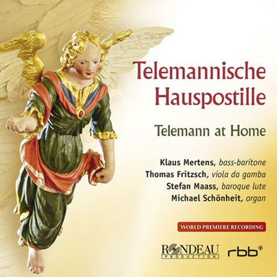 TELEMANN AT HOME/ KLAUS MERTENS, THOMAS FRITZSCH [텔레만: 가정용 솔로 소나타]