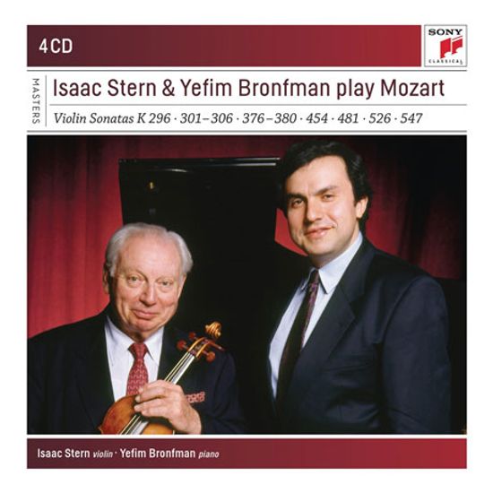 ISAAC STERN & YEFIM BRONFMAN PLAY MOZART [SONY MASTERS] [아이작 스턴과 예핌 브론프만이 연주하는 모차르트 바이올린 소나타집]
