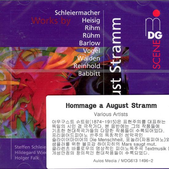 HOMMAGE A AUGUST STRAMM