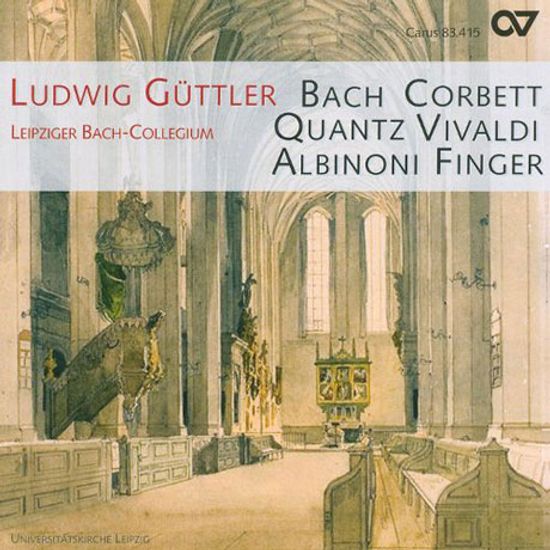 WORKS FROM CORBETT, BACH, FINGER, VIVALDI, QUANTZ, ALBINONI/ LUDWIG GUTTLER [귀틀러가 들려주는 바로크의 향연]