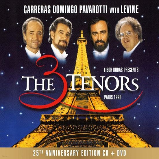 THE THREE TENORS - PARIS 1998 [쓰리 테너 파리 월드컵1998년 공연: 25주년을 기념] [CD+DVD]