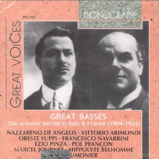 GREAT VOICES/ GREAT BASSES