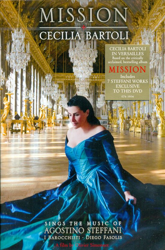 MISSION: SINGS THE MUSIC OF AGOSTINO STEFFANI/ CECILIA BARTOLI [체칠리아 바르톨리: 미션 스테파니 작품집]