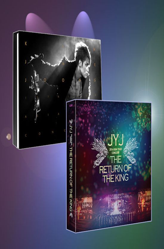 JYJ THE RETURN OF THE KING+KIM JAE JOONG 2013 ASIA TOUR [7DVD+포토북] [합본패키지]