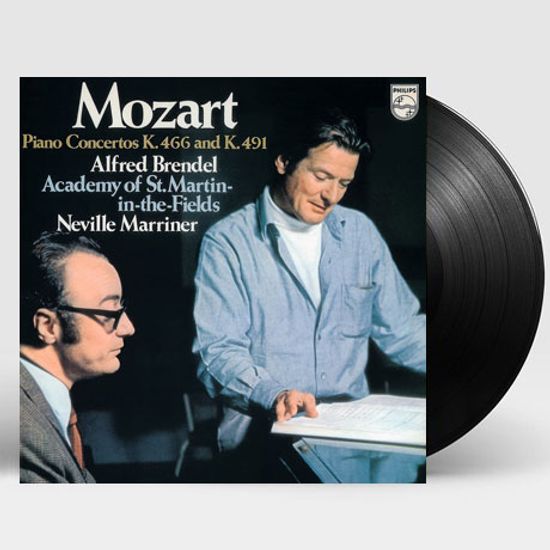 MOZART: PIANO CONCERTOS K.466 & K.491/ NEVILLE MARRINER [알프레드 브렌델: 모차르트 피아노 협주곡 20, 24번] [180G LP]
