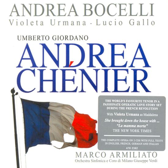 ANDREA CHENIER/ MARCO ARMILIATO, ANDREA BOCELLI