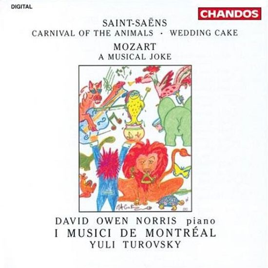 CARNIVAL OF THE ANIMALS, A MUSICAL JOKE/ DAVID OWEN NORRIS, YULI TUROVSKY [생상스: 동물의 사육제 & 모차르트: 음악적 농담]