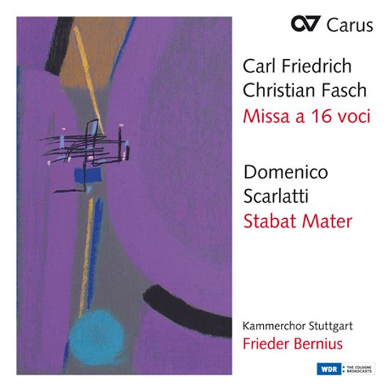 MISSA A 16 VOCI & STABAT MATER/ FRIEDER BERNIUS [파슈: 16성부 미사 & 스카를라티: 스타바트 마테르 - 베르니우스] - 슈투트가르트 SWR 보컬 앙상블, 베르니우스]